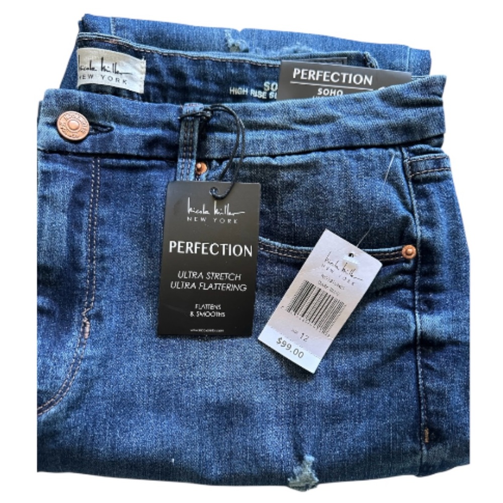 Nicole Miller High Rise Blue Jeans